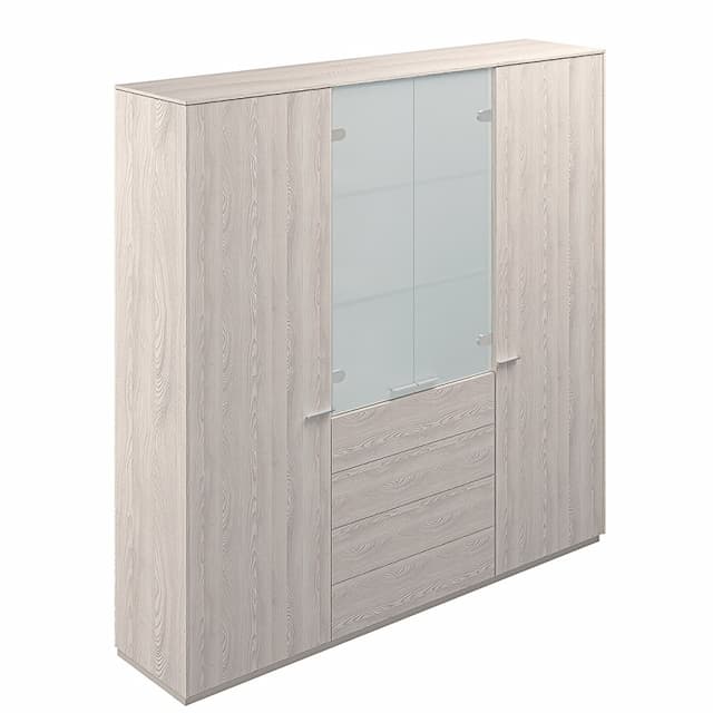 Шкаф высокий комбинированный Norden Атлас NZ-0303+NZ-0312+NZ-0303.YN.YN