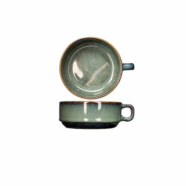 Чашка суповая с ручкой d 12,5 см h 5 см CosyTrendy JADE 5868013