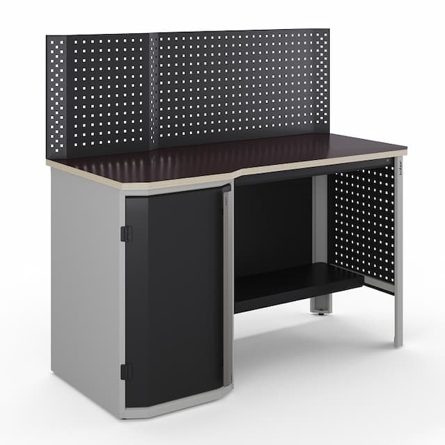 Верстак слесарный однотумбовый Kobor Expert MW.1L/P1-200/70