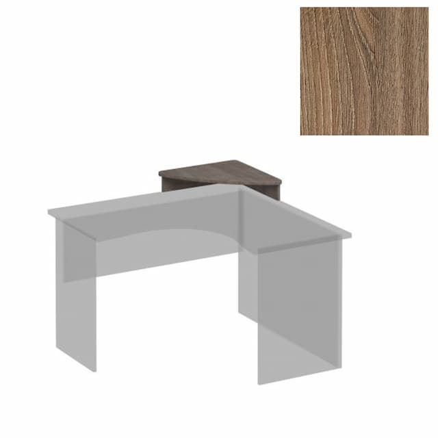 Подставка под монитор Юнитекс Комфорт К.703 ШТ (50x50x10) дуб шамони темный