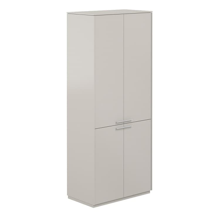 Шкаф высокий с распашными фасадами из ЛДСП Norden Атлас NZ-0321.GS.GS