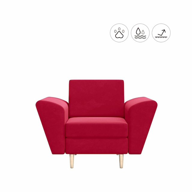 Кресло Мастерфабрик Мазего Happy 437 ткань рогожка