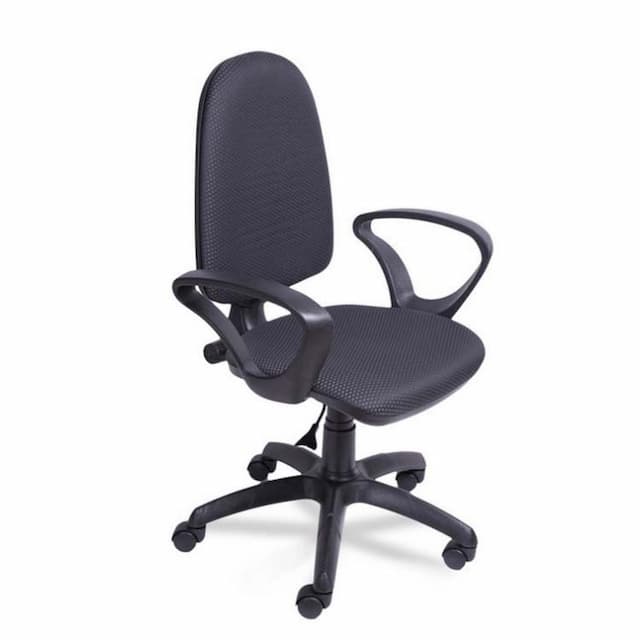 Кресло для персонала Мирэй Престиж Чарли Синхро, ткань В-14/В-1