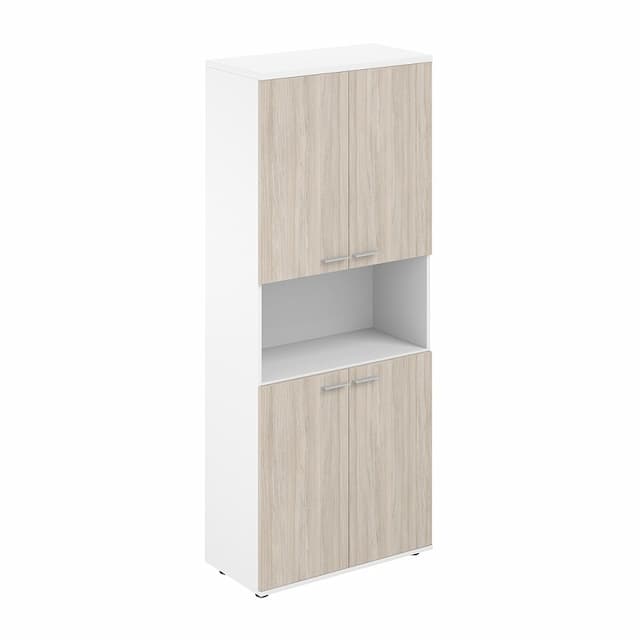 Шкаф высокий с нишей Norden Сигма SG.861.WH.OL.OL