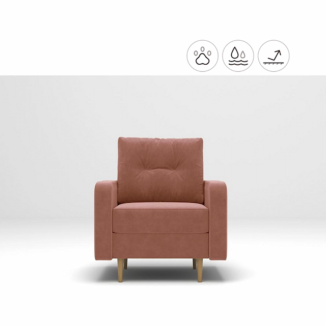 Кресло Мастерфабрик Дэйо Clarins 312 ткань букле