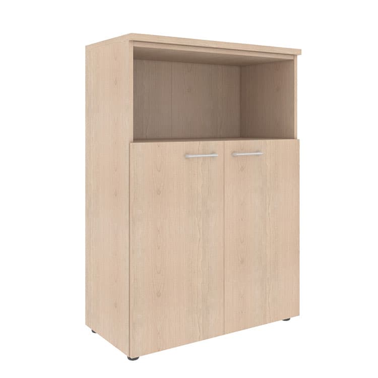 Шкаф с глухими малыми дверьми и топом Skyland XMC 85.3 бук тиара 856х432х1190 XTEN