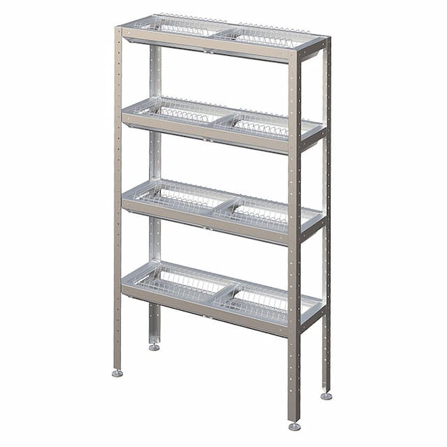 Стеллаж кухонный для тарелок Атеси СКТ-Б- 900-02 (СКТ-900-Э)