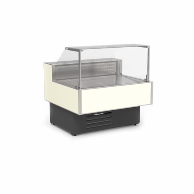 Витрина среднетемпературная Cryspi Gamma Quadro 1500 LED без боковин